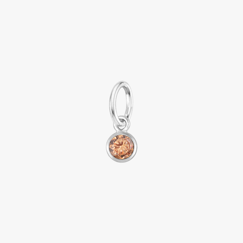 Color:Silver Birthstone Gem:Topaz