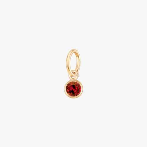 Color:Gold Birthstone Gem:Garnet