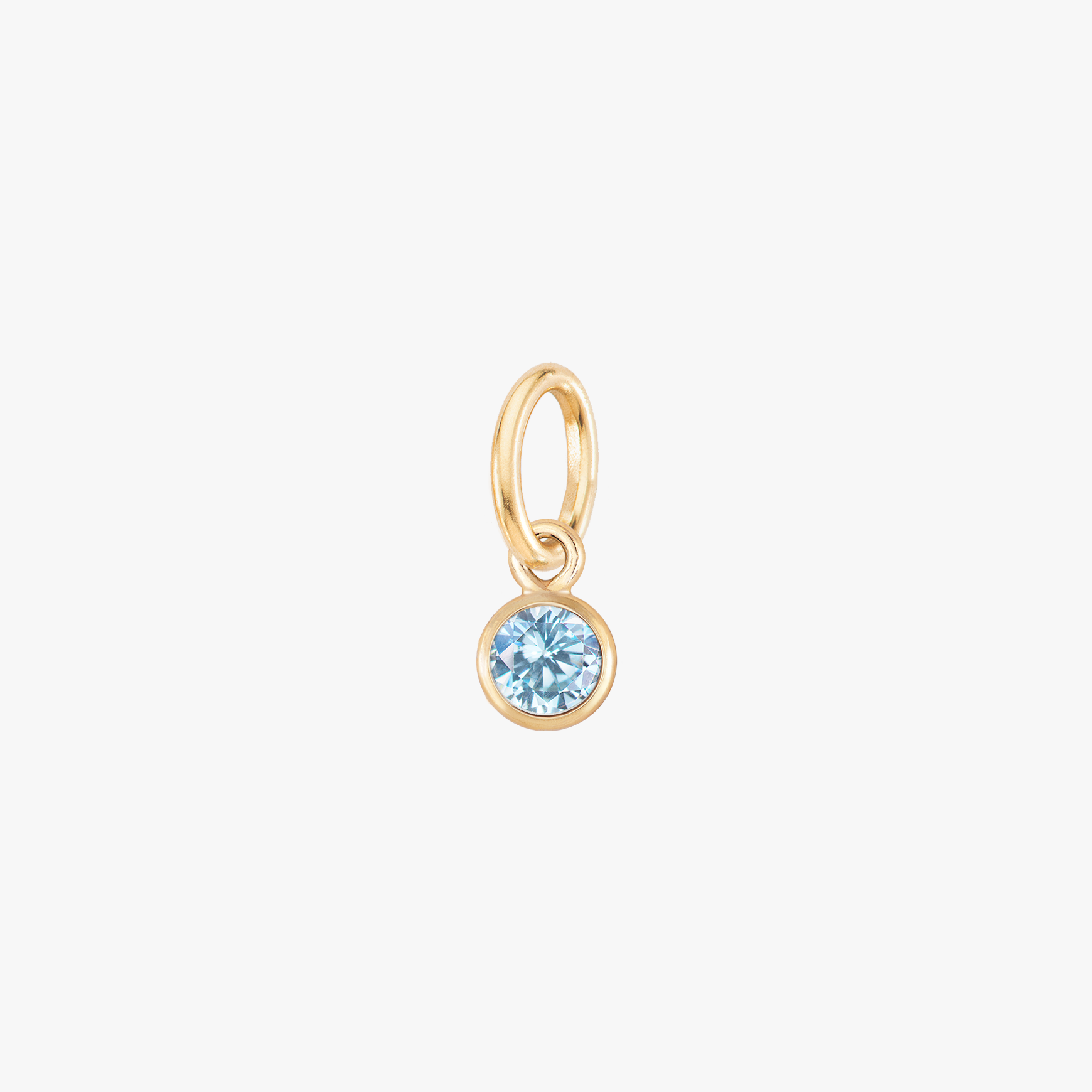 Color:Gold Birthstone Gem:Aqua