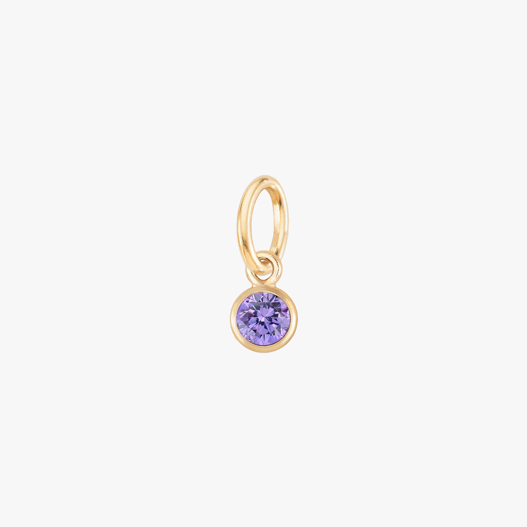 Color:Gold Birthstone Gem:Lavender