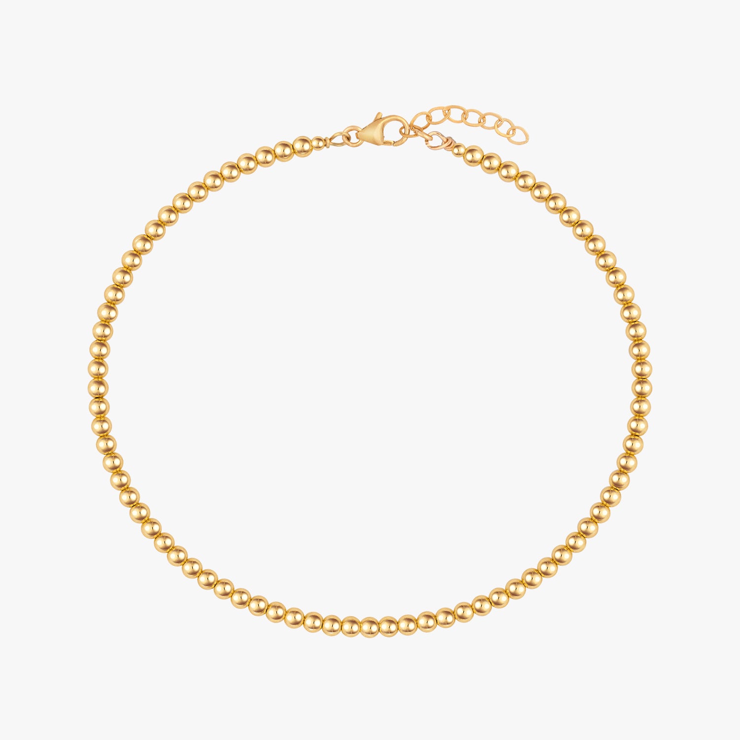 Timeless Beaded Anklet