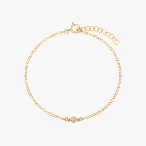 Funkelnde Lünette Armband
