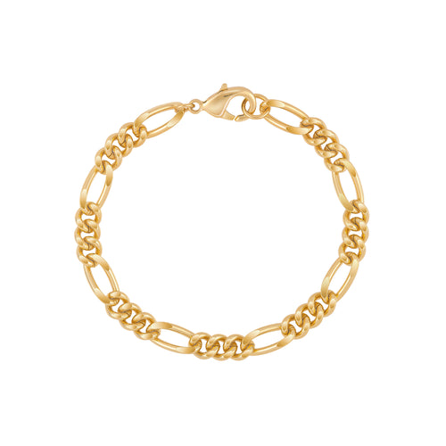 Figaro Statement Chain Bracelet