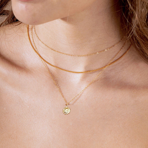 Golden Sun Necklace