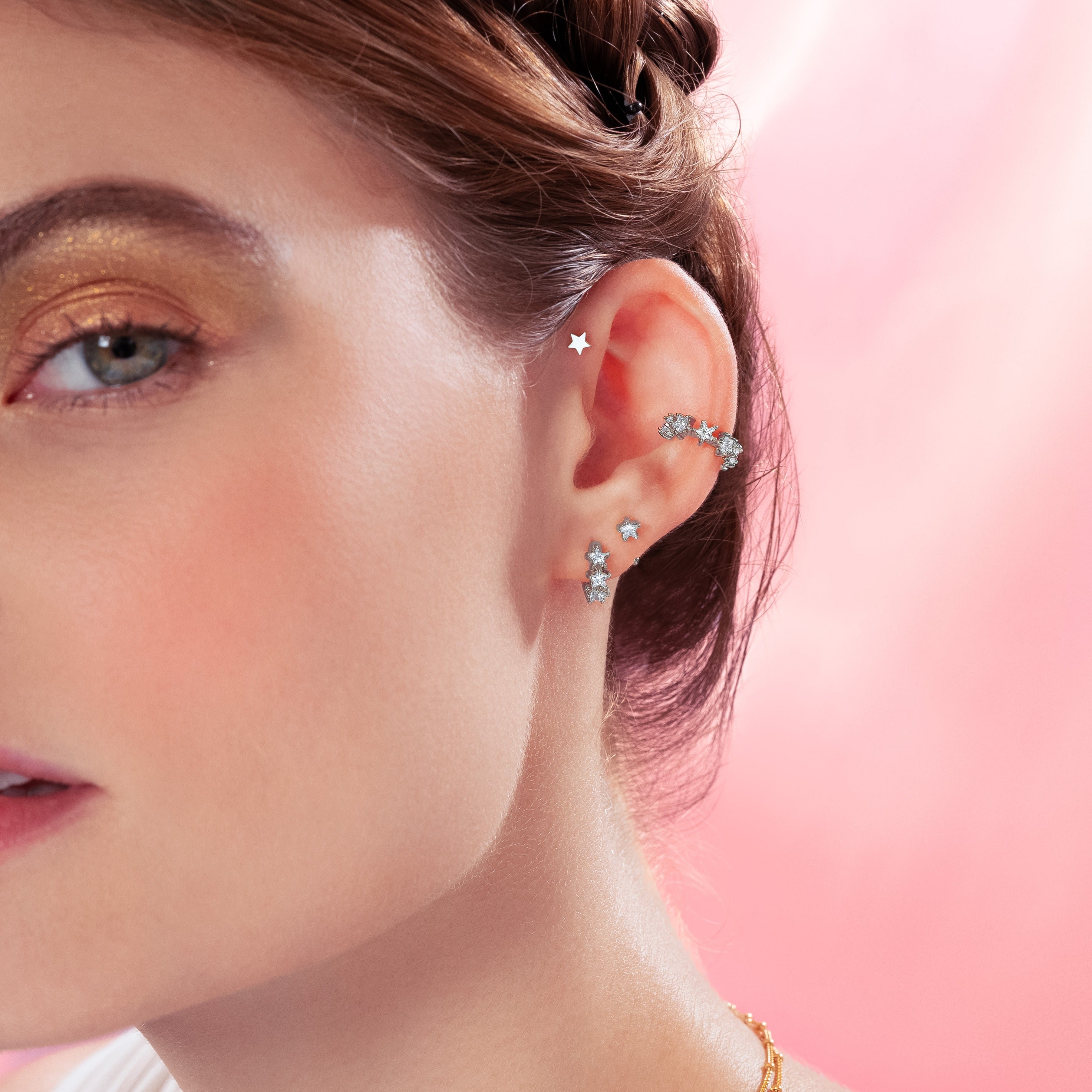 アクセサリー EDDERA Gold Key Hole Cuff アクセサリー EDDERA Gold Key Hole Cuff Trace Cuff Gold