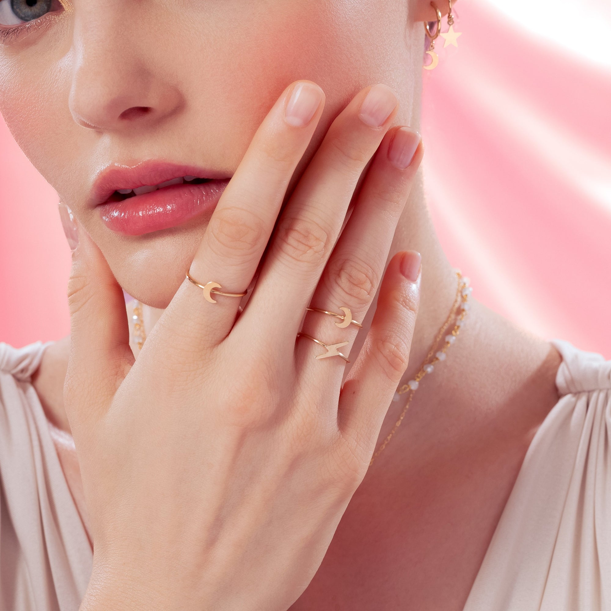 Anillo de Rayo de Oro