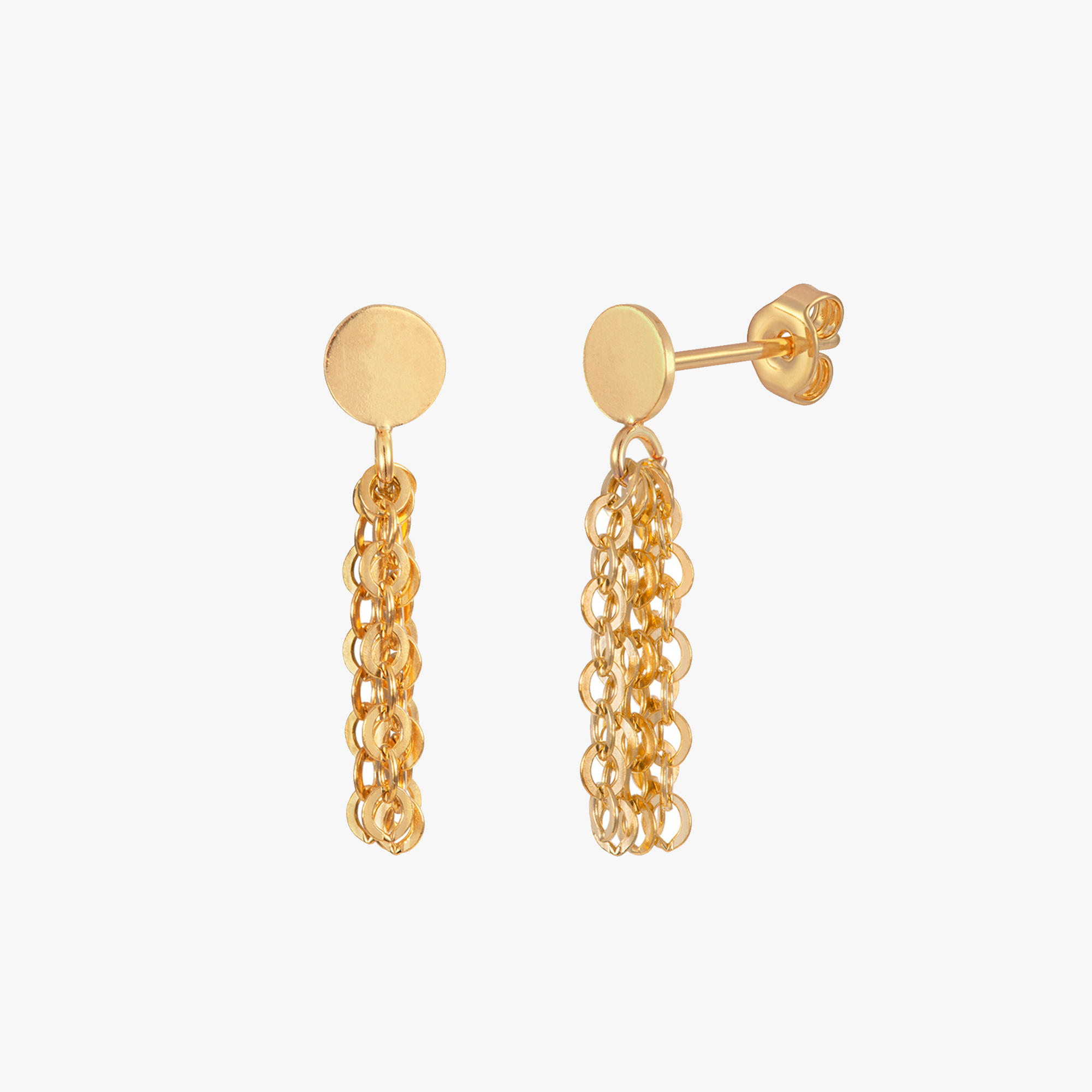 ☆HEI☆ 3chain drop earring HE19SESW032XXFR Little Tassel Drop Earrings – J&CO Jewellery