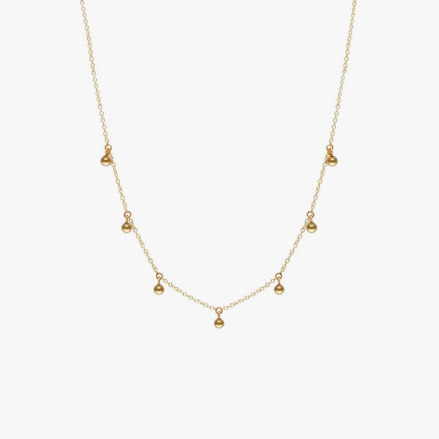 Shaker Ball Choker Necklace