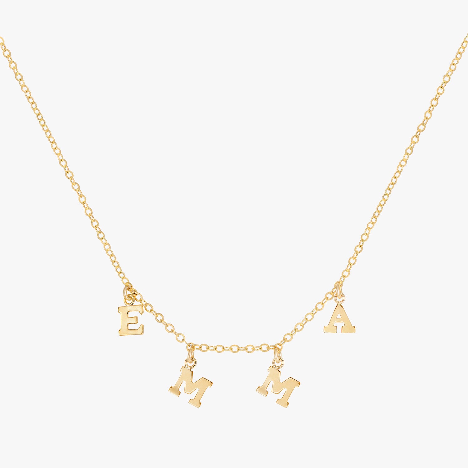 Personligt bokstavshalsband