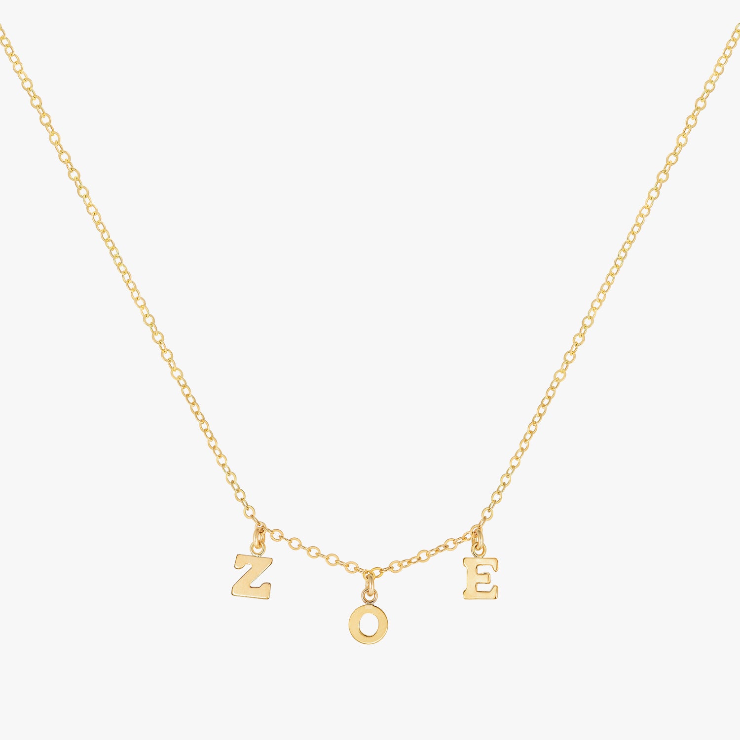 Personligt bokstavshalsband