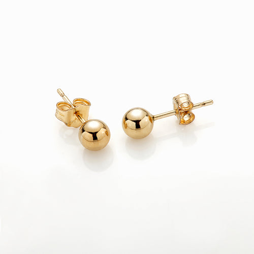Statement Classic Ball Stud Earrings