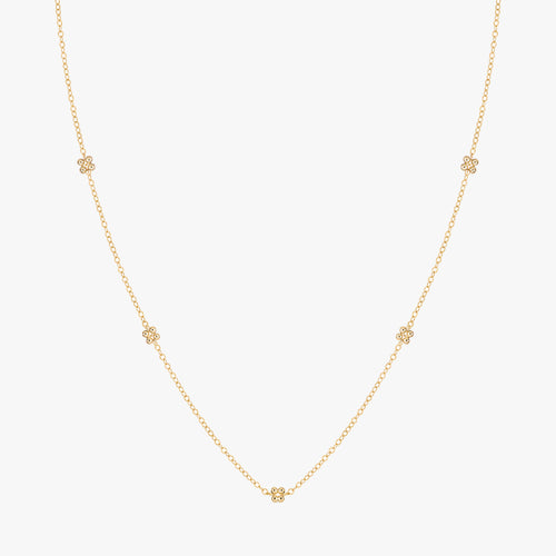 Garden Petals Beaded Collection - Gold