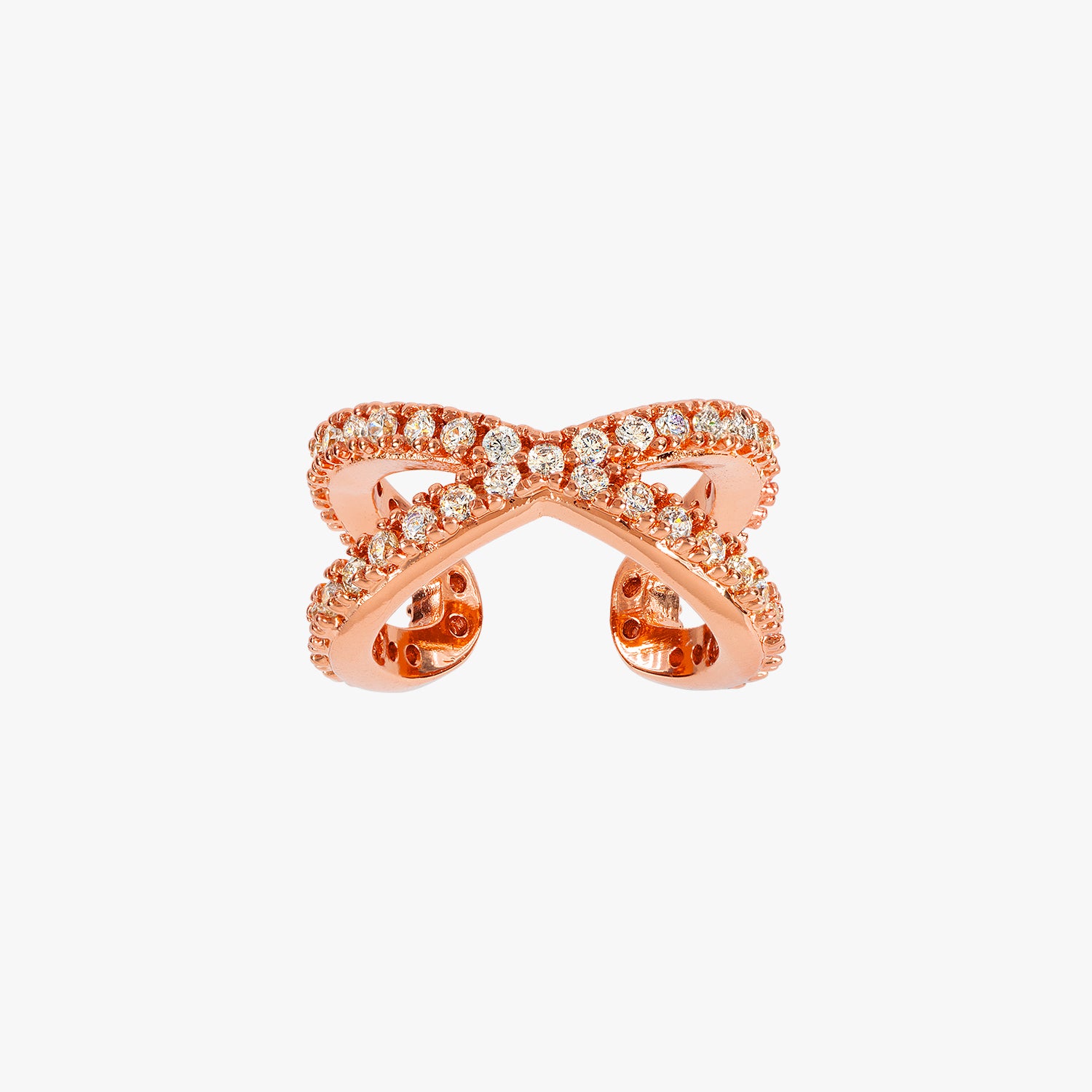 Sparkle Criss Cross Ear Cuff – J&CO Jewellery