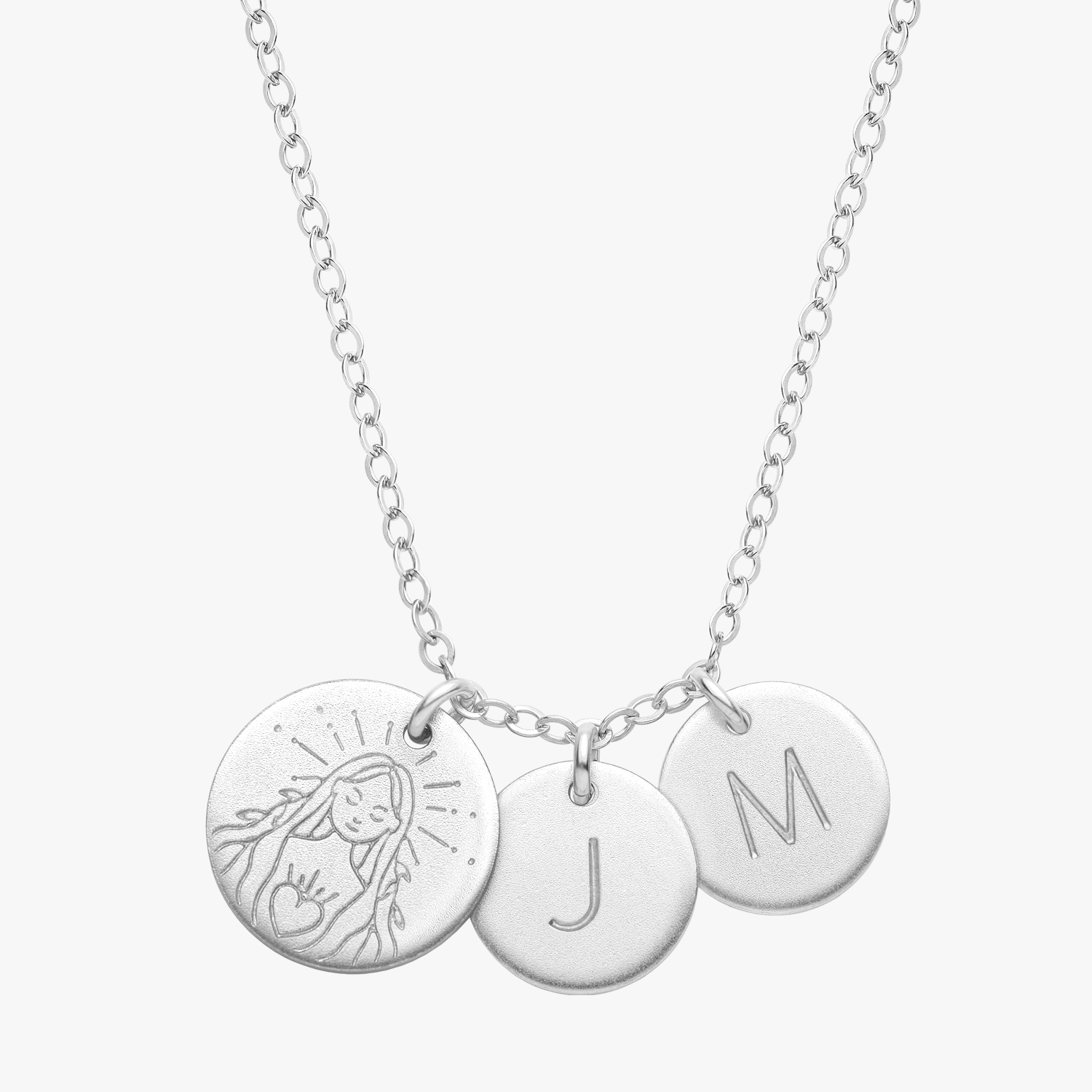 Personalized Empowerment Silver Necklace