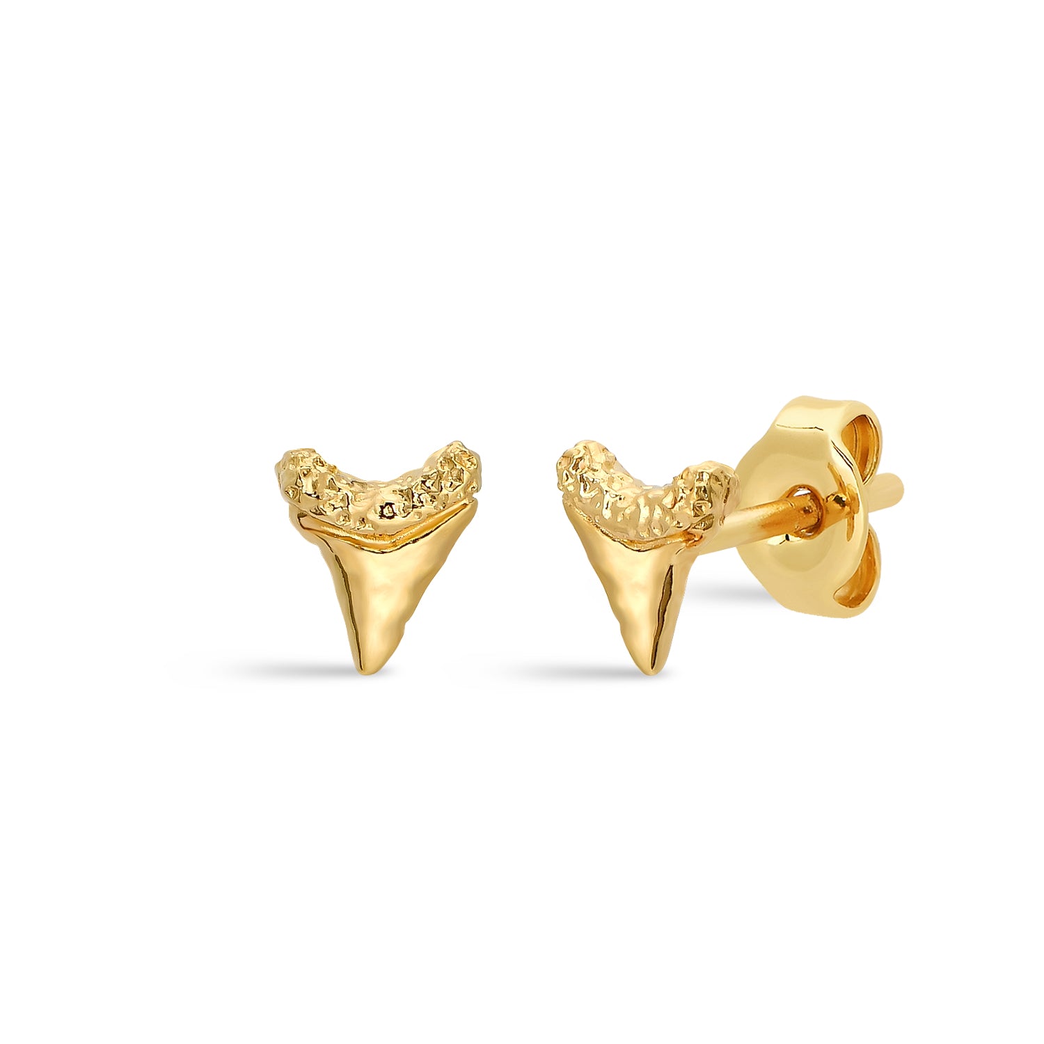 J&CO Jewellery Sparkly Tiny Stud Earrings 2.5mm Gold