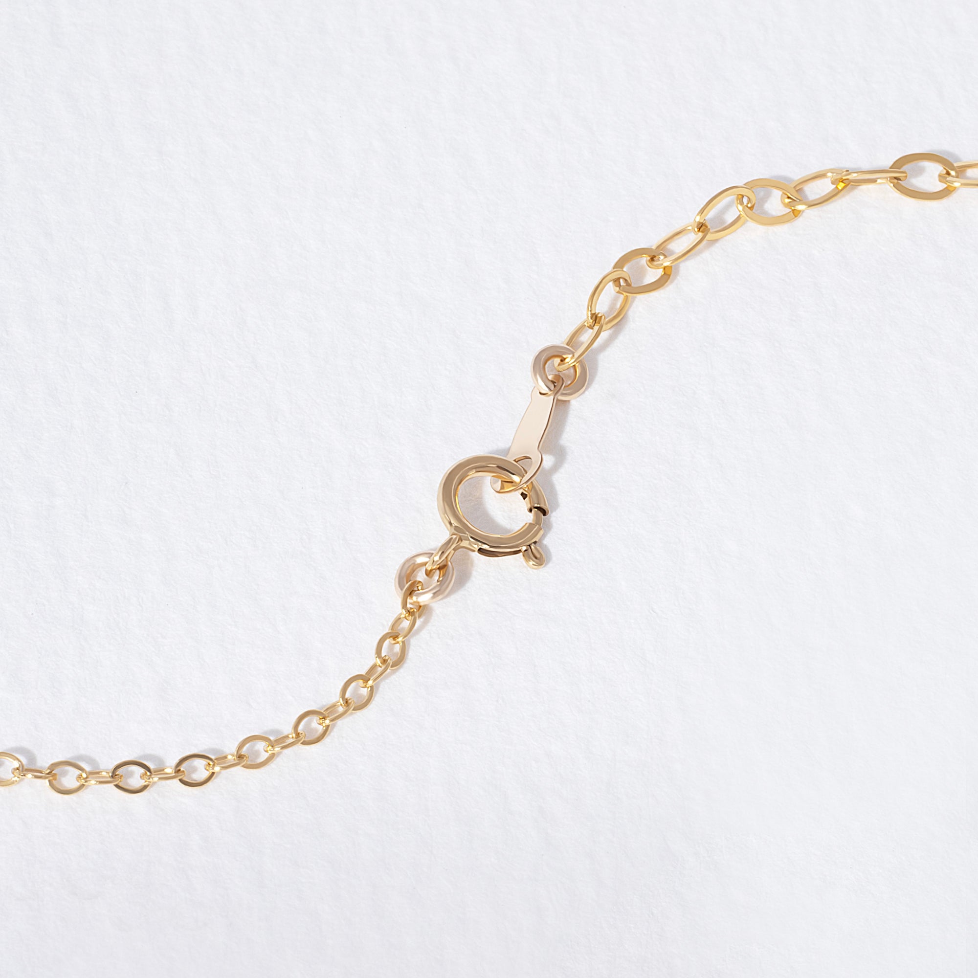 Personalized Initial Necklace with Set Birthstone