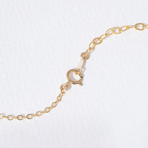 Personalized Initial Necklace with Set Birthstone