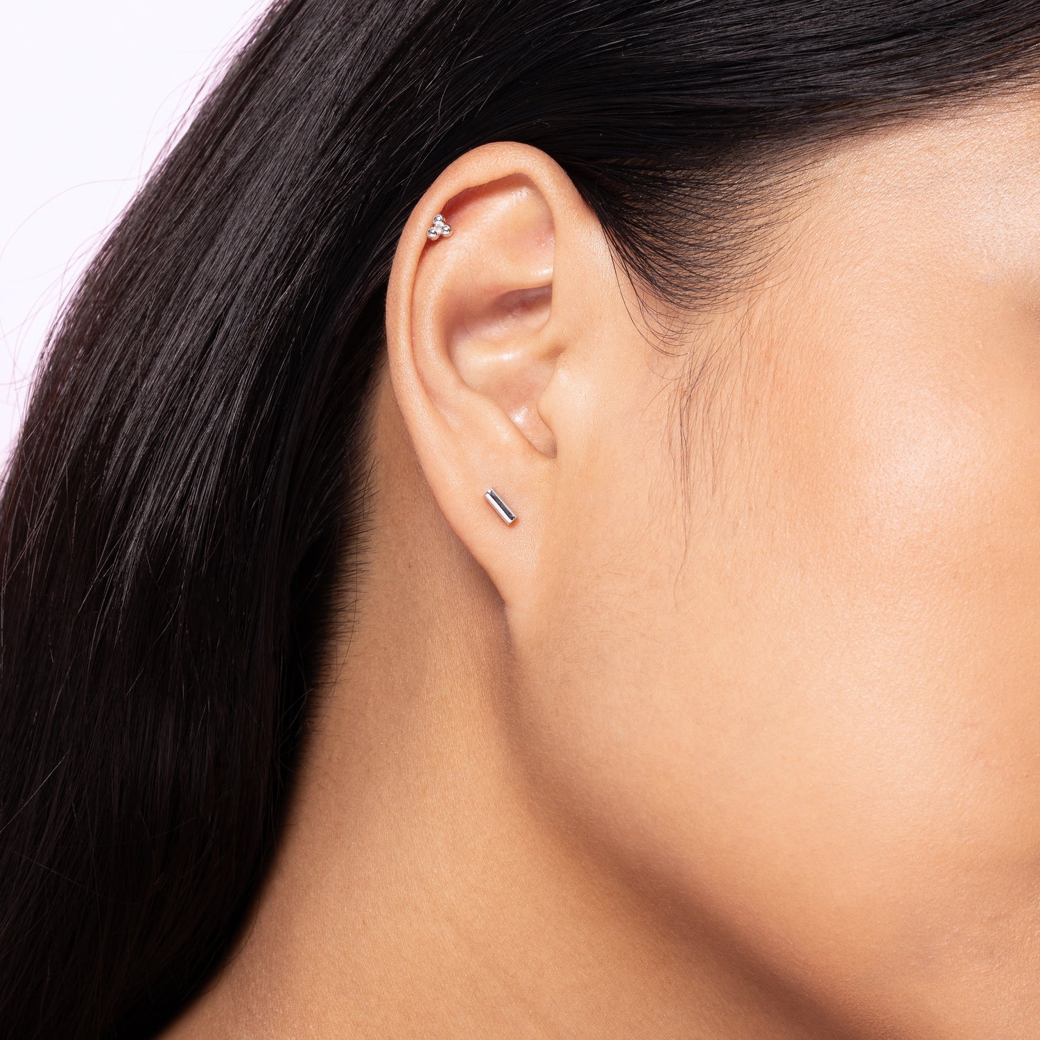 Color:White Gold
Post Length:6.5mm
Post Length:5mm
Post Length:8mm