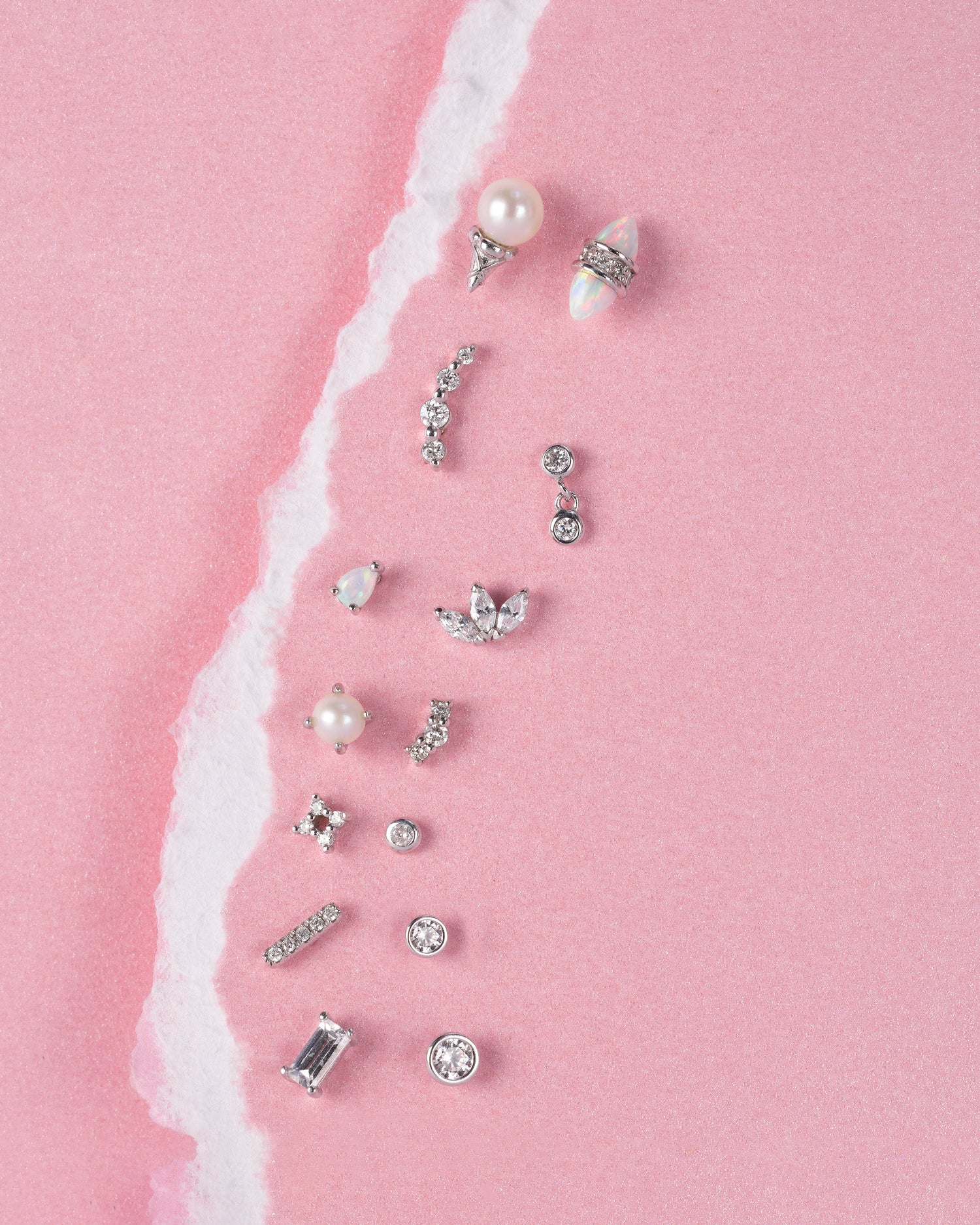 Color:White Gold|Style:Left