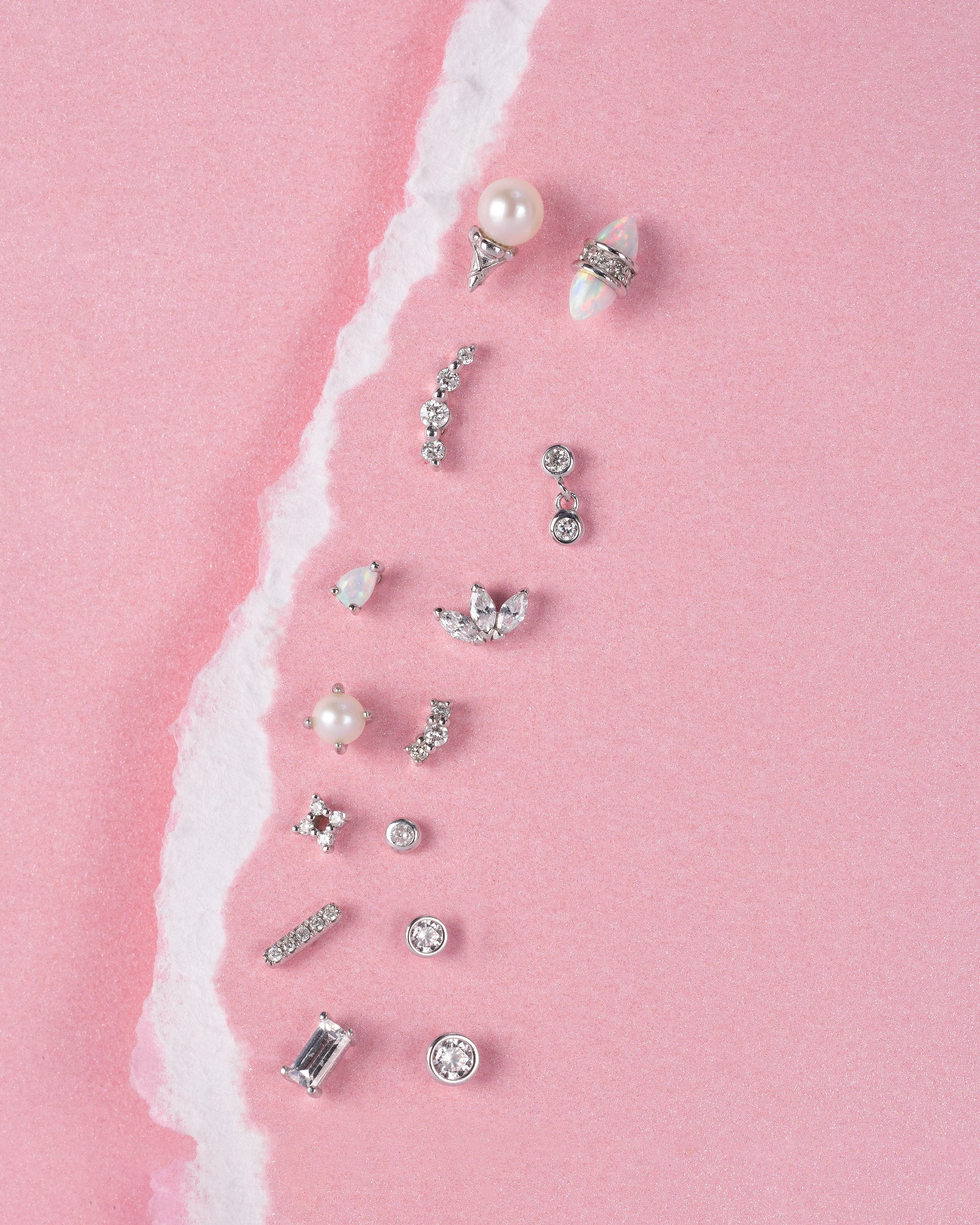 Color:White Gold|Style:Left