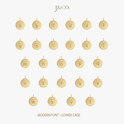 Personalised Disc Hoop Earrings