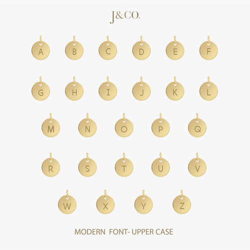 Personalised Disc Hoop Earrings