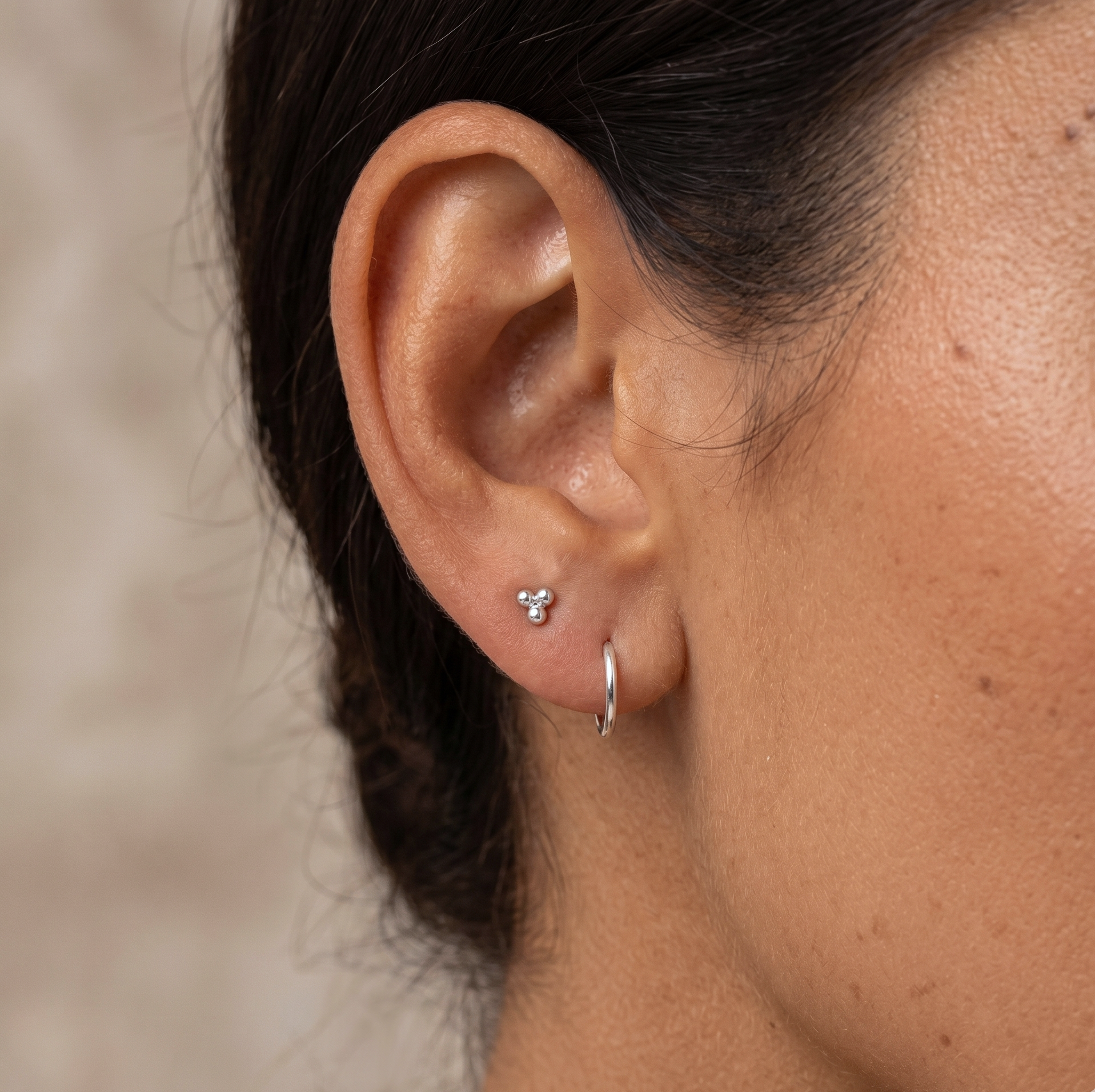 Labret stalowy Trinity Ball