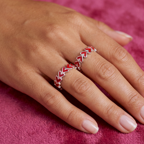 Oro de anillo de baguette mínimo