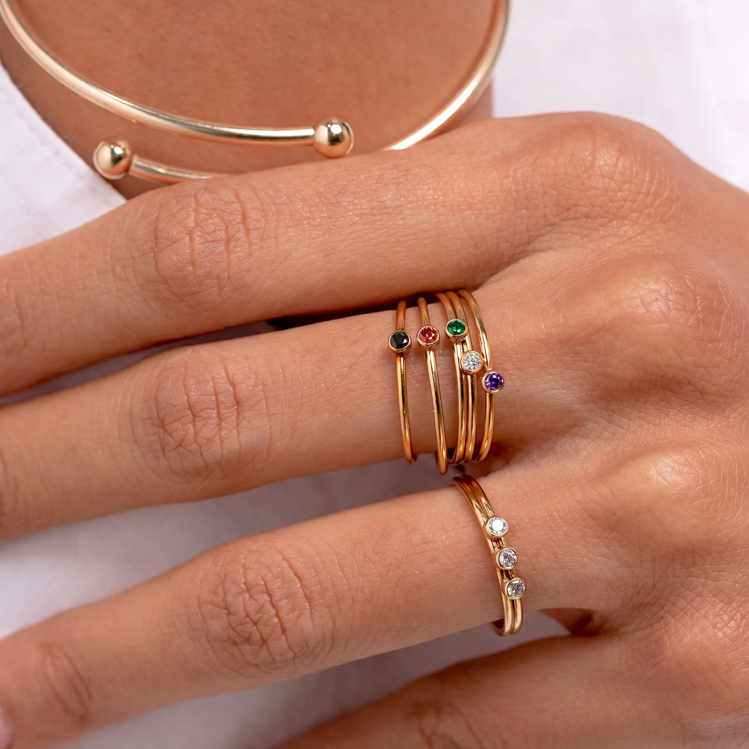 Mini Ring Ring Gold