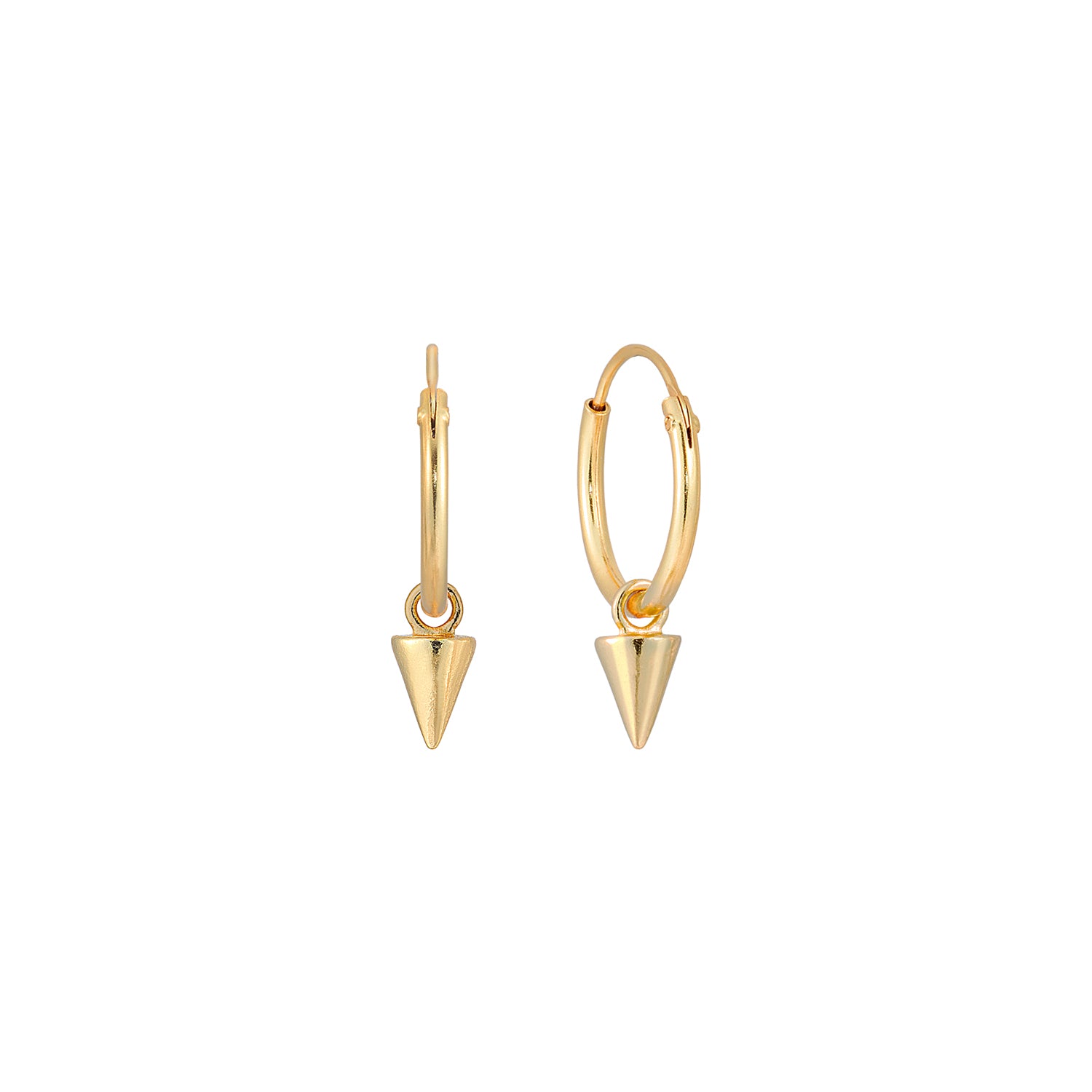 Little Spike Hoop Earrings – J&CO Jewellery