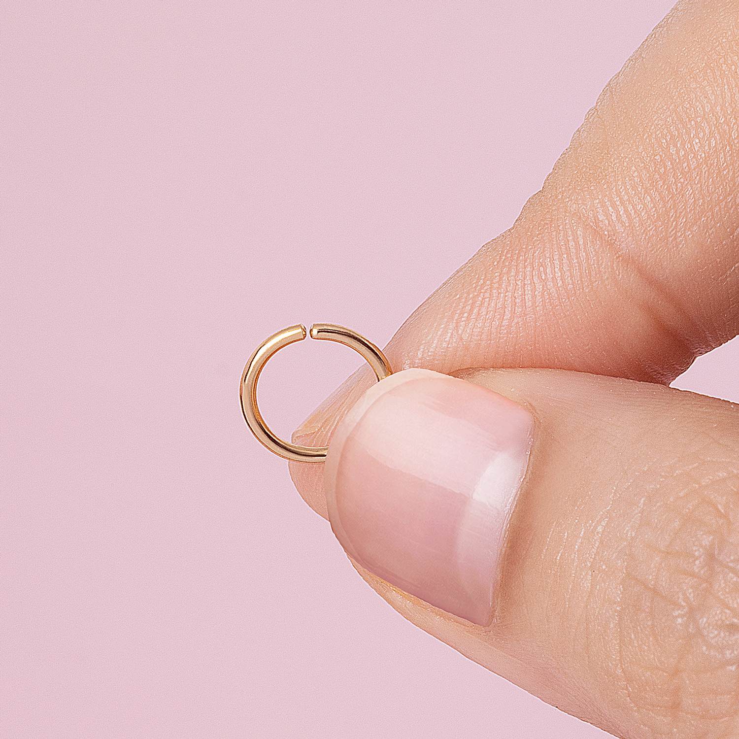 Mini Lugging Hoop أقراط (زوج)