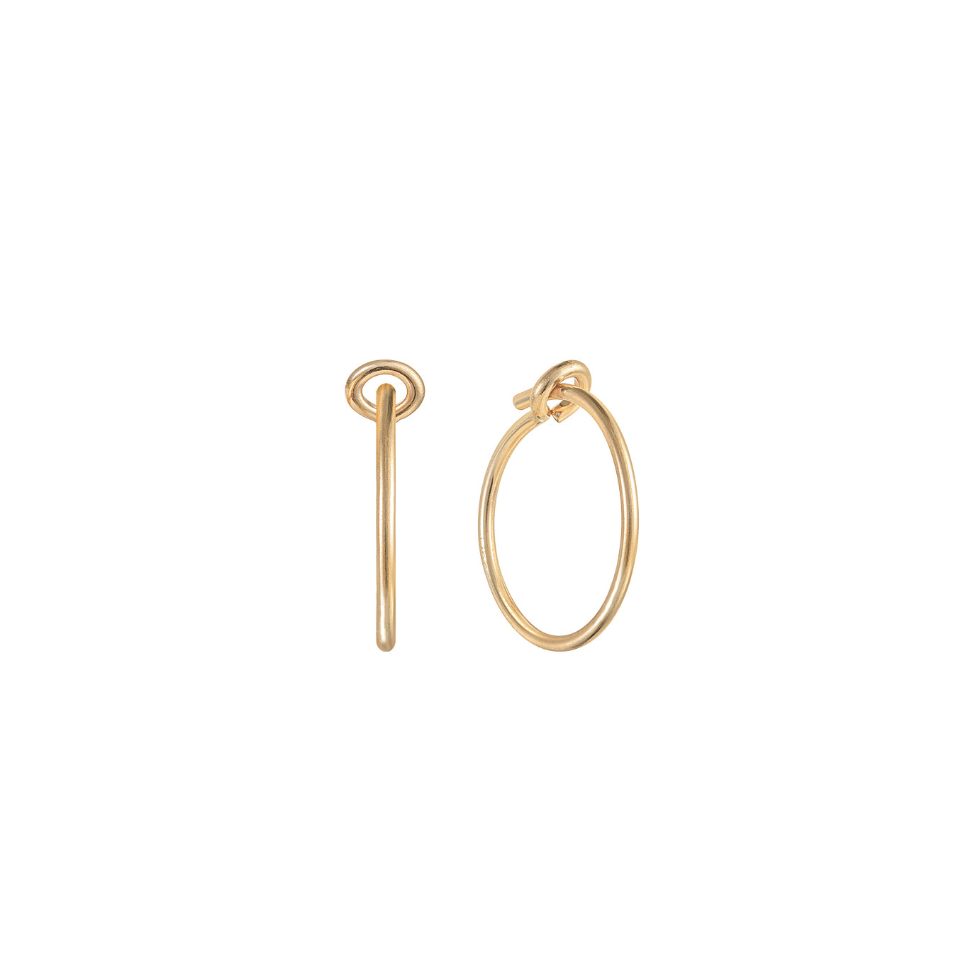 J&CO Jewellery Baby Hoop Earrings