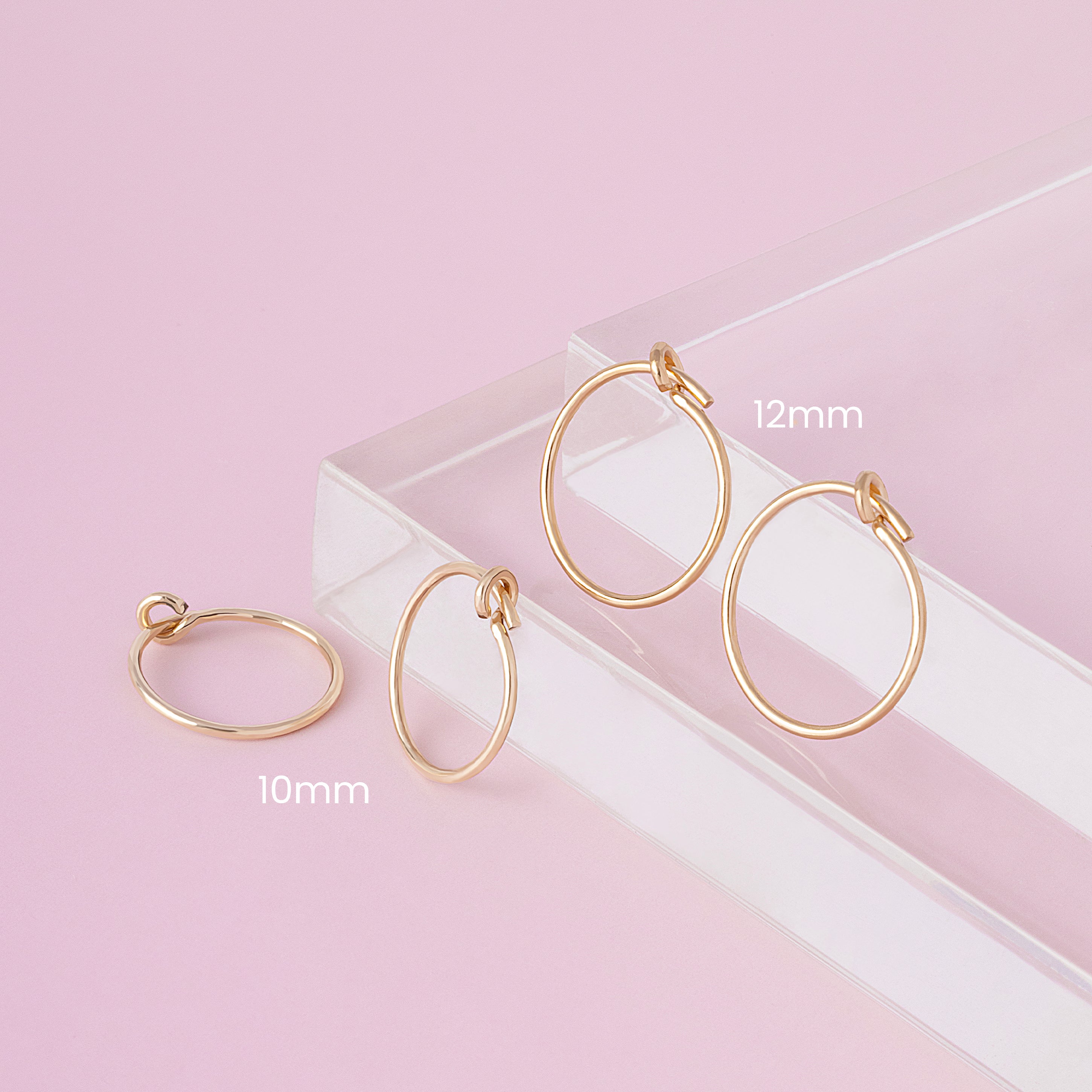 スリーパーフープイヤリング – J&CO Jewellery