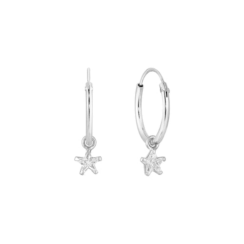 Sterling Silver Hoop Earrings Stacking, Stacking Earrings, Hoop Earrings  Set for Women, Dangle Hoop Earrings Stack, Star Hoop Earrings - Etsy |  Spike hoop earrings, Edgy silver jewelry, Edgy earrings