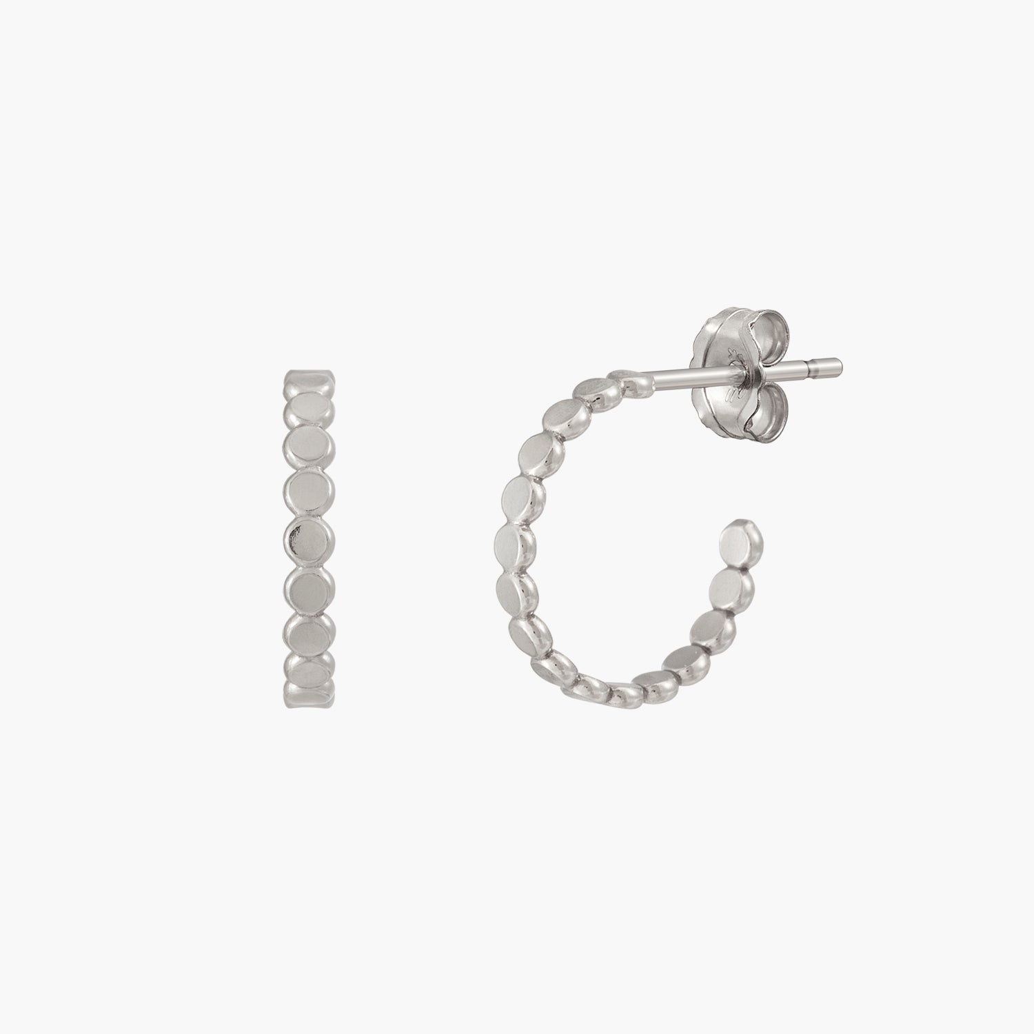 ☆HEI☆ sv925 mini cone earring HE24SPESG684XXFR Star Mini Hoop Earrings – J&CO Jewellery