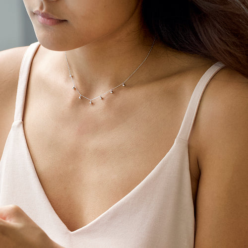 Shaker Ball Choker Necklace