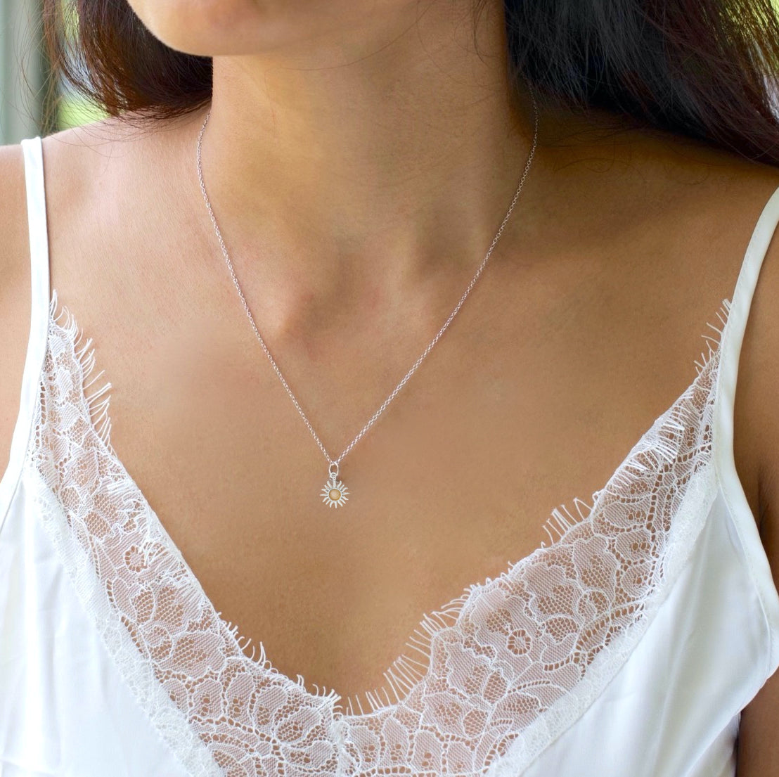 Collana Lariat Boho Luna E Sole – Gioiello Vintage Con Ciondoli A Mezzaluna E Sole, Catena Lunga In Lega, Fatto A Mano, Argento