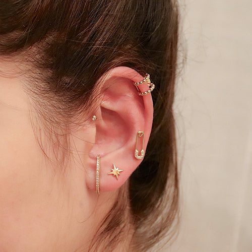 Luxe Pave SuspenderEarrings