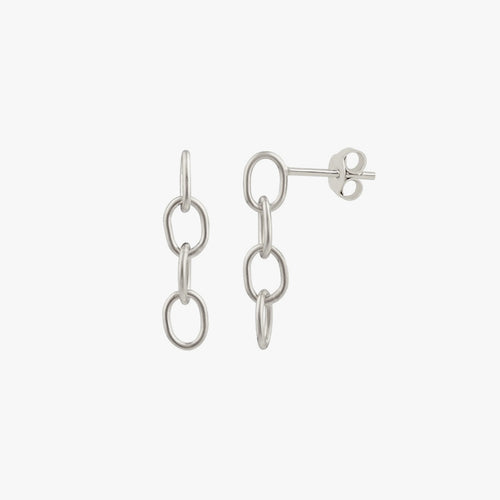 Haute Chain Stud Earrings