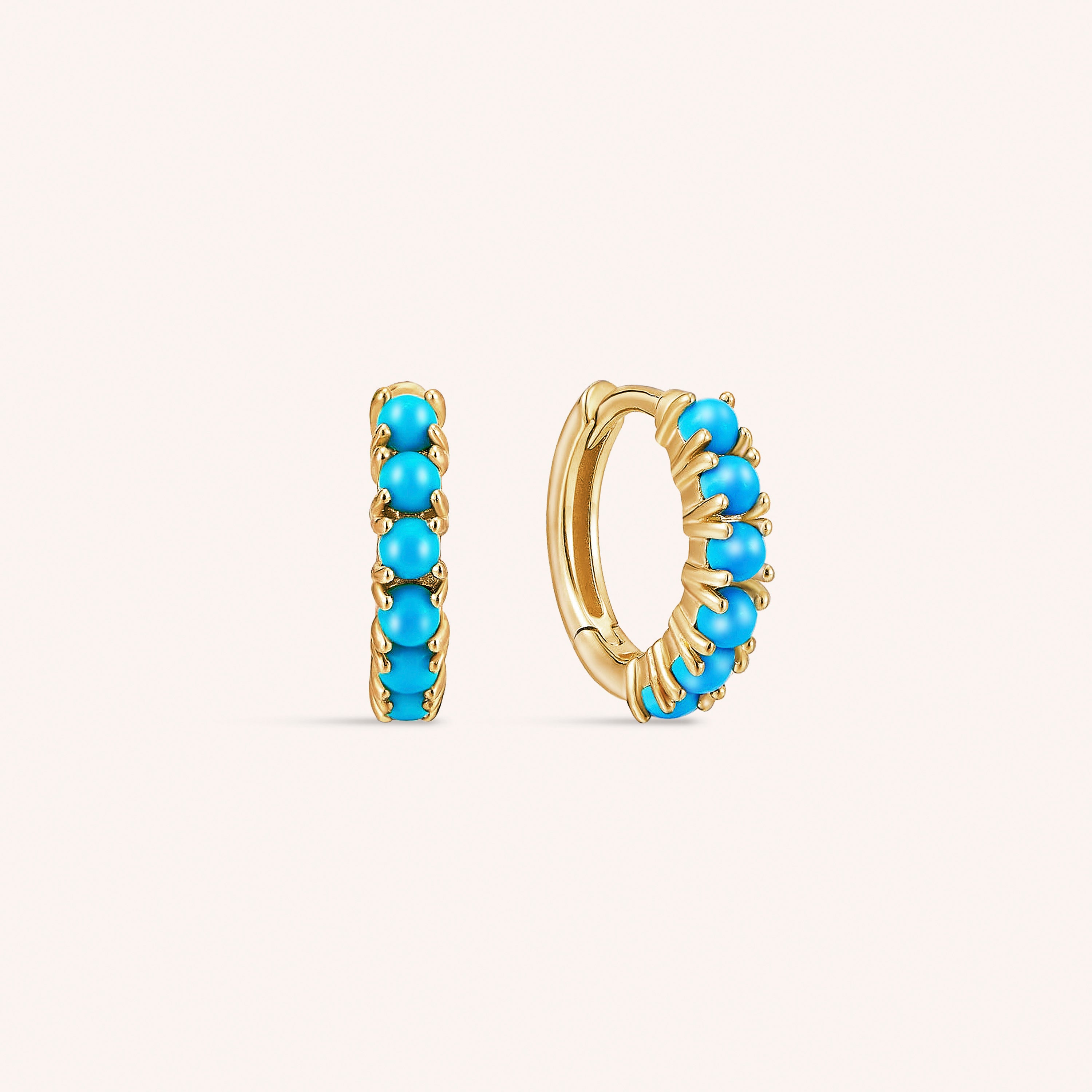DAUGHTERSJEWELRY　[14K] Wave tiny hoop 14K] Wave tiny hoop – DAUGHTERS JEWELRY