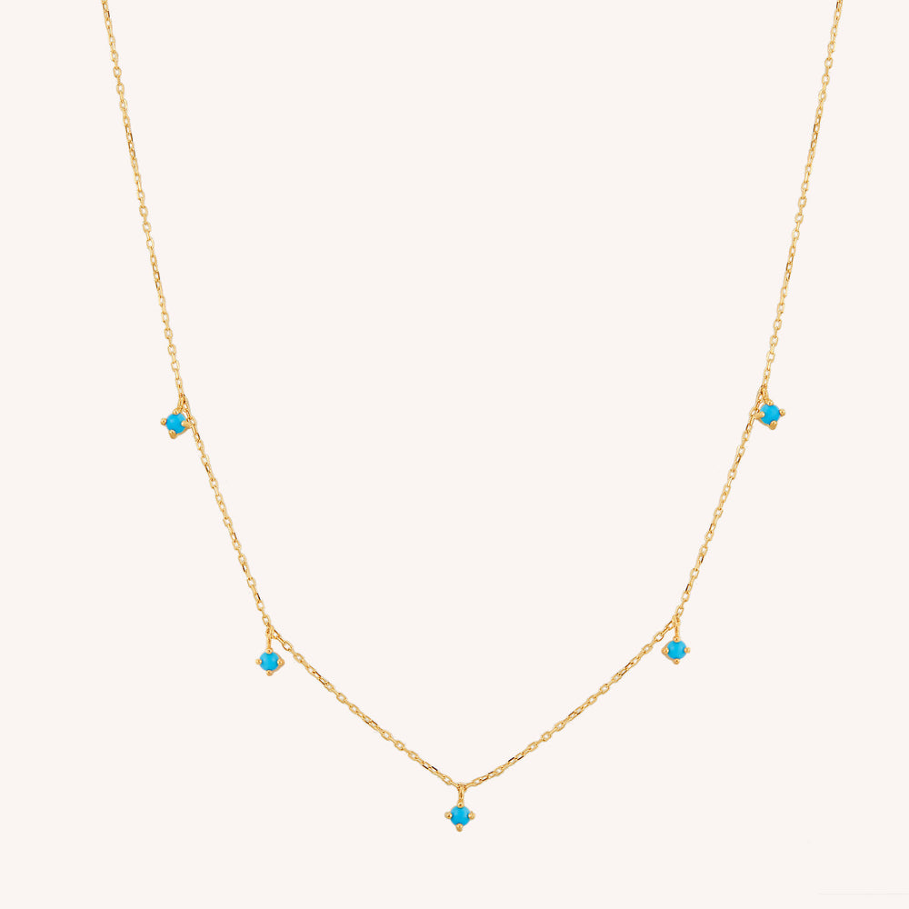 最大80％オフ 14K Solid Gold Shaker Turquoise Necklace – J&CO Jewellery その他