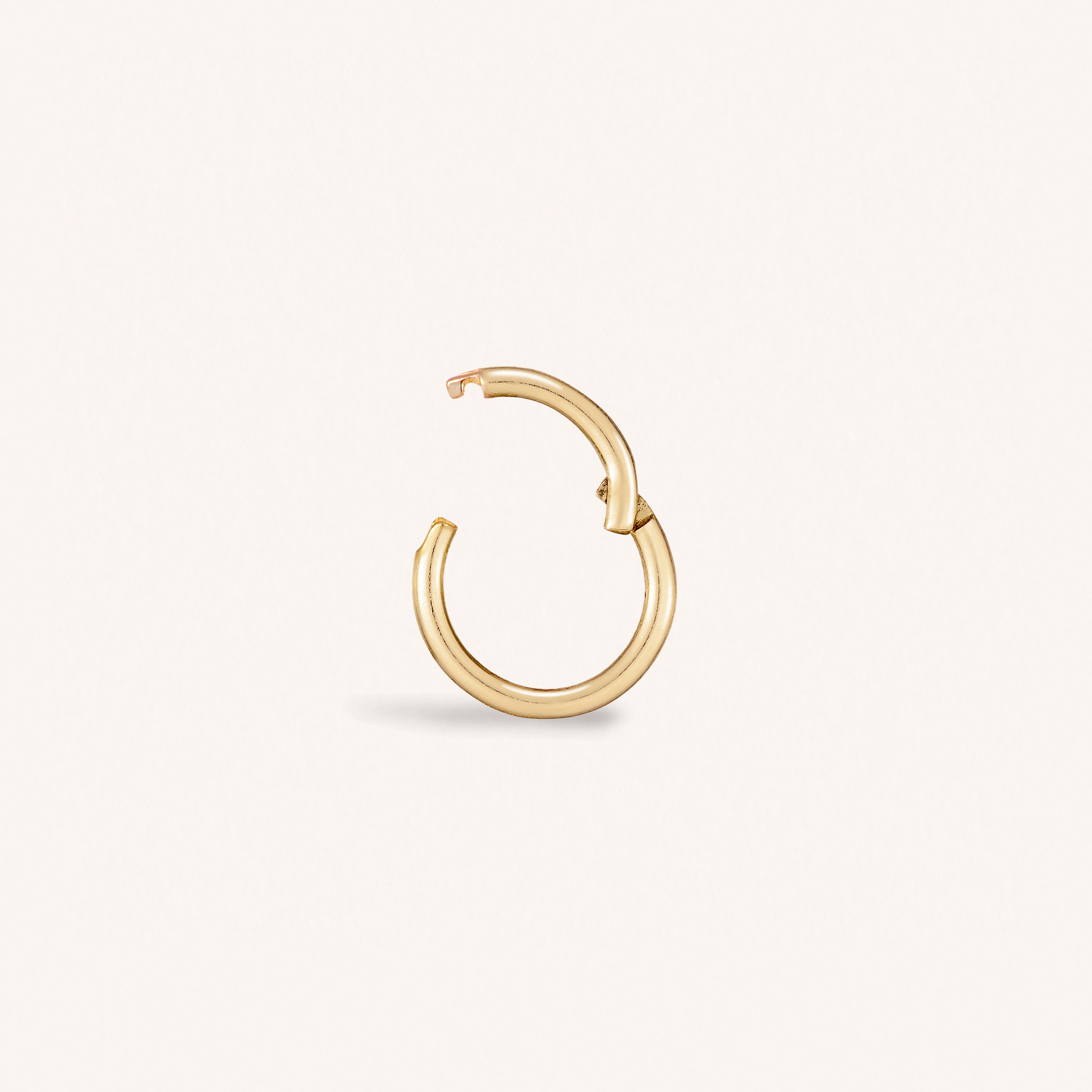 7mm gold hoops hotsell