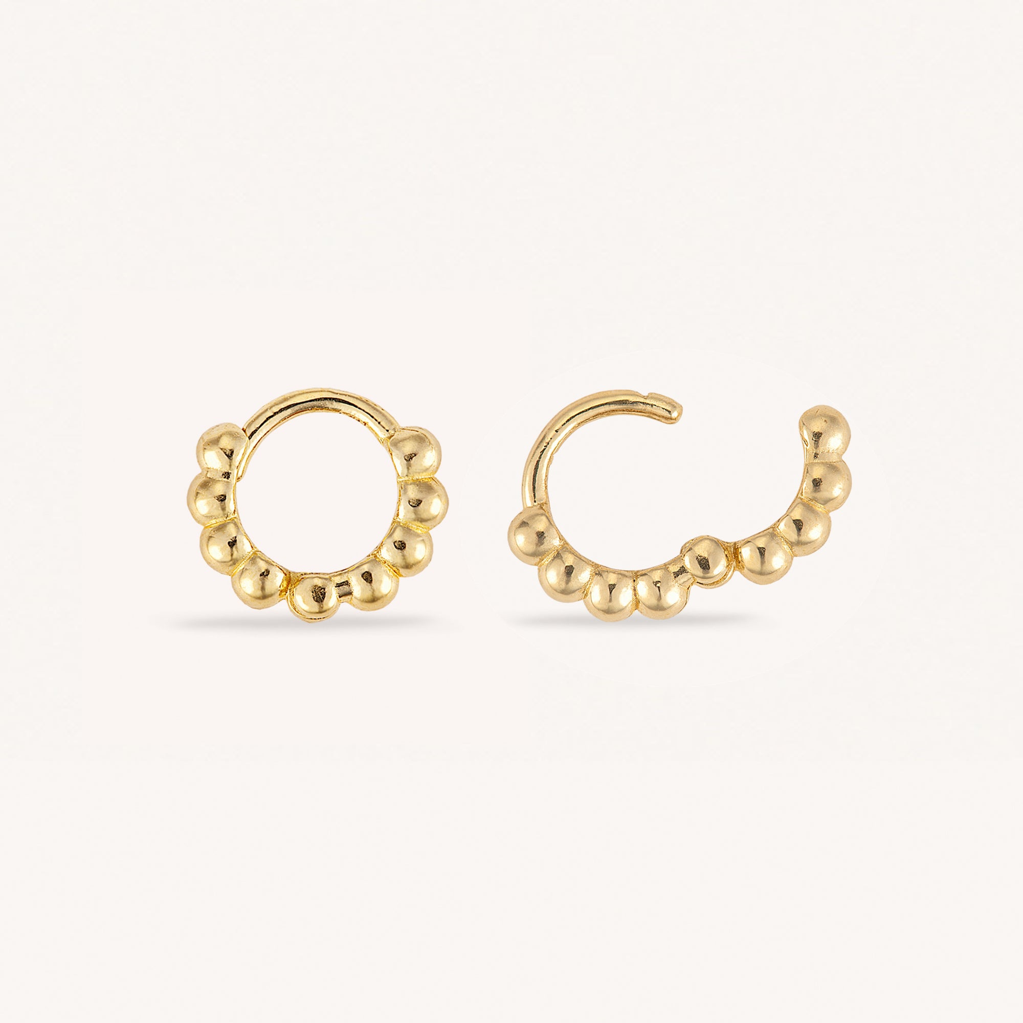 Color:Yellow Gold|Option:Pair 
