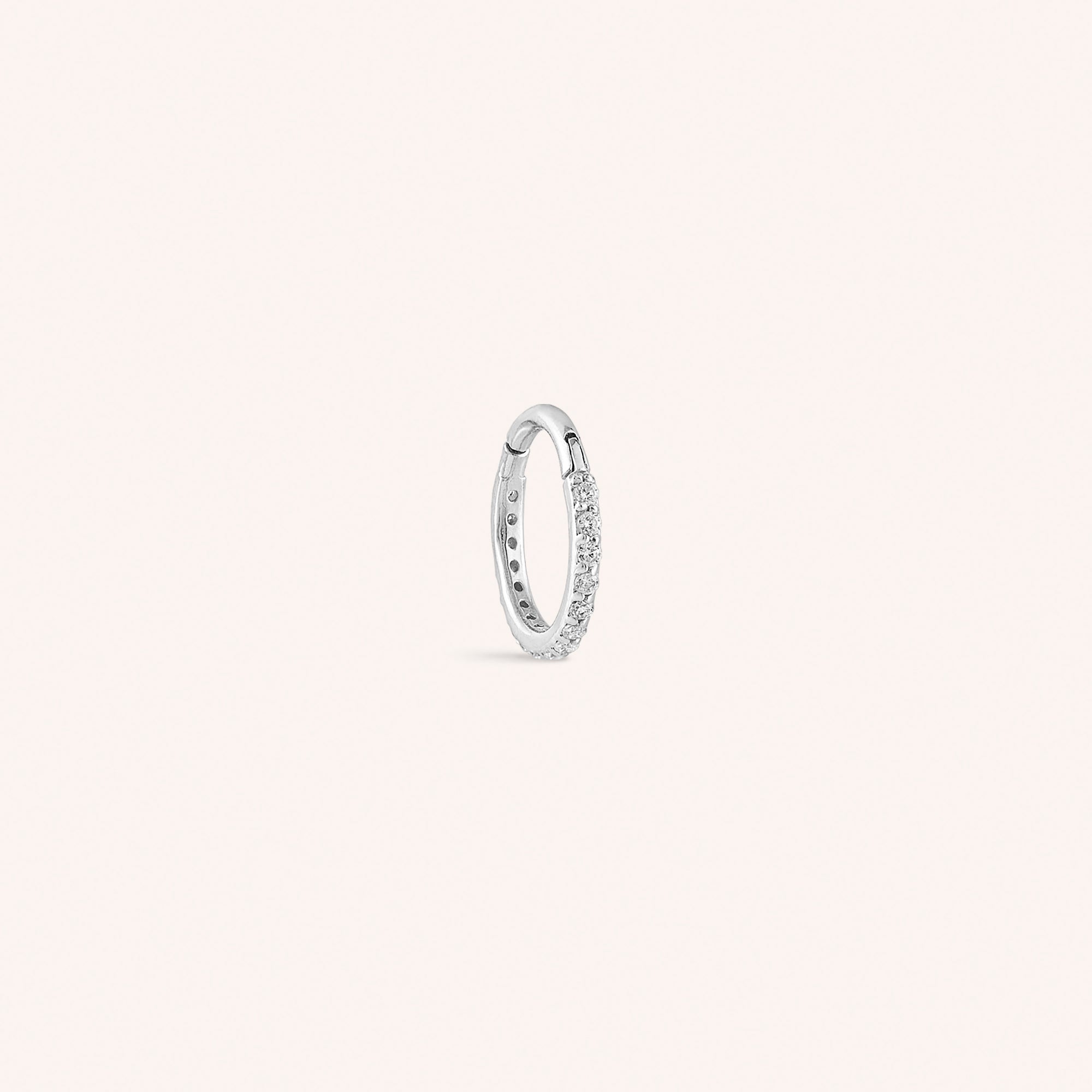 Color:White Gold
Option:Single
Option:Pair