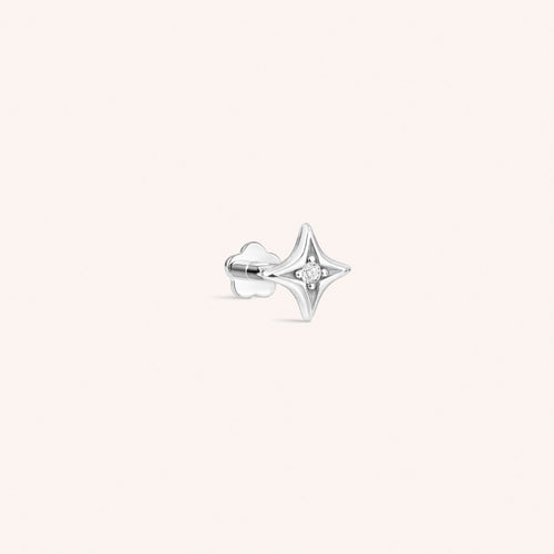 Color:White Gold
Option:Single
Option:Pair