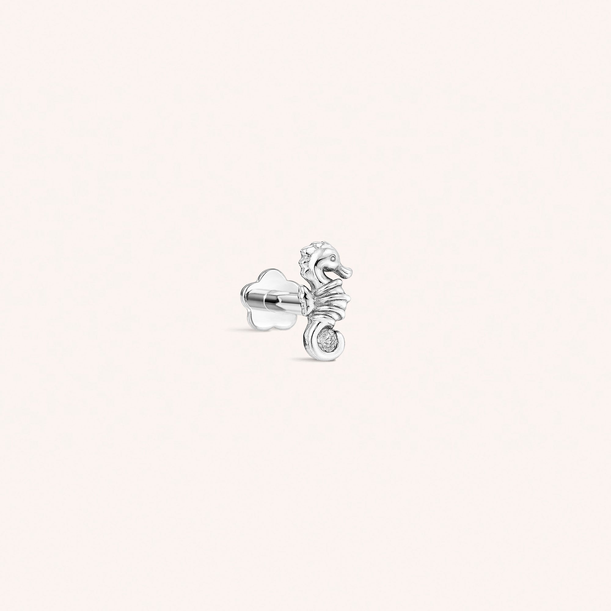 Color:White Gold
Option:Single
Option:Pair