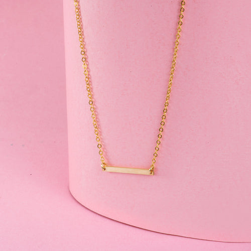 Sleek Bar Necklace