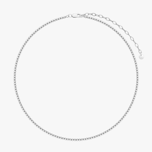 Tiny Timeless Beaded Necklace