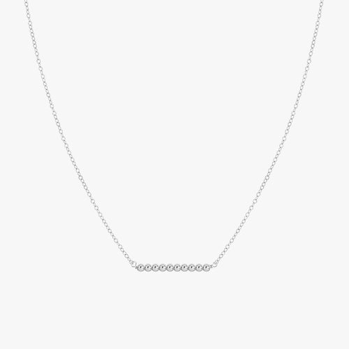Minimalist Beads Bar Necklace