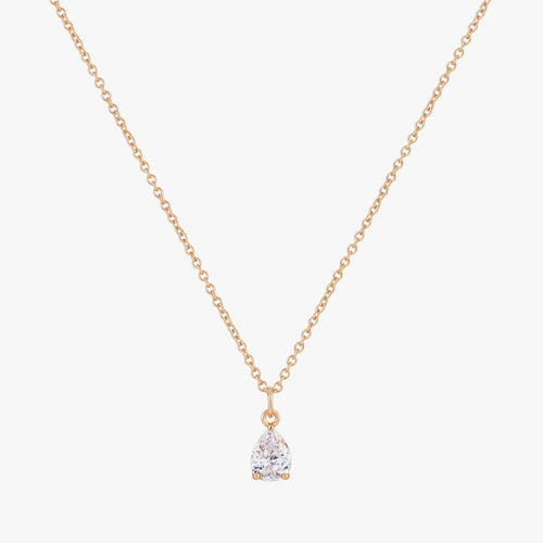Minimal Teardrop Necklace